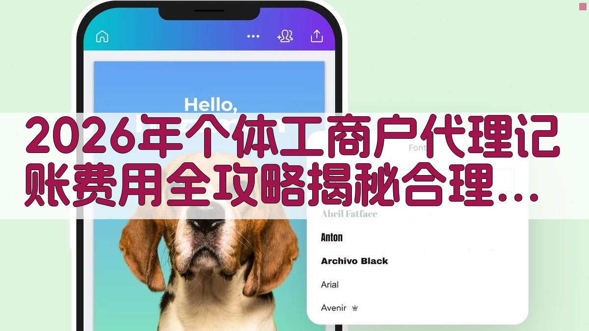 2026年个体工商户代理记账费用全攻略揭秘合理预算与避坑技巧 · 附录 图4