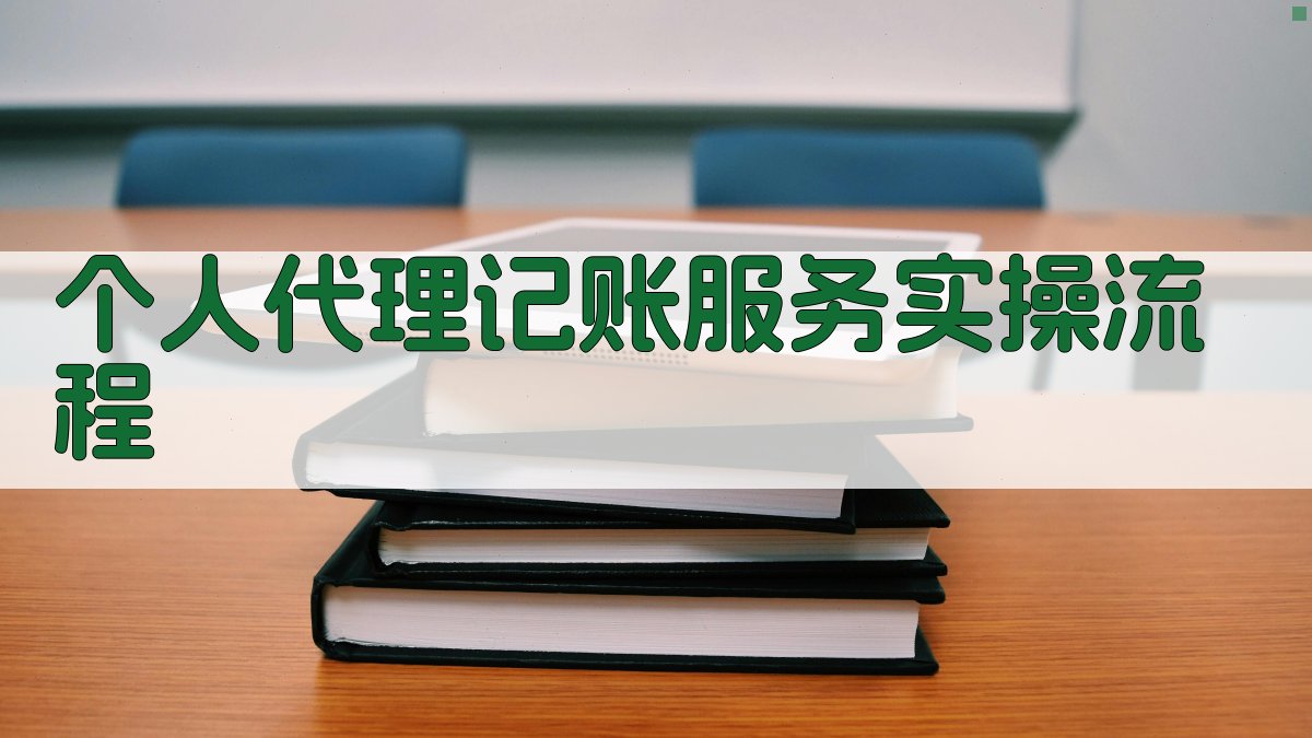个人代理记账服务实操流程 图3