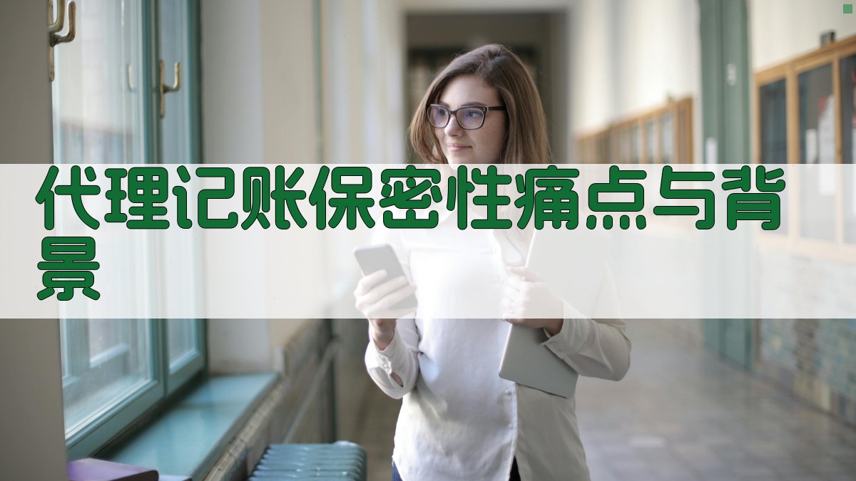 代理记账保密性痛点与背景 图1