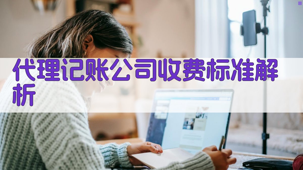 代理记账公司收费标准解析 图1