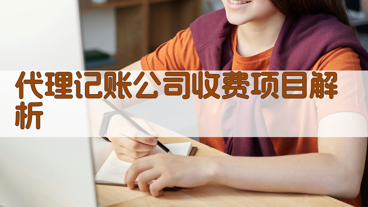 代理记账公司收费项目解析 图2