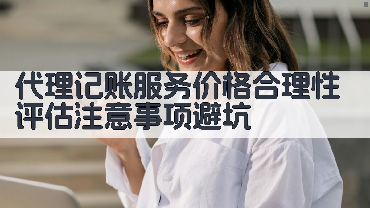 代理记账服务价格合理性评估注意事项/避坑 图3