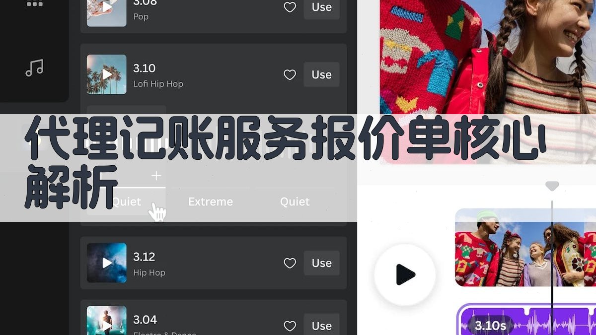 代理记账服务报价单核心解析 图2