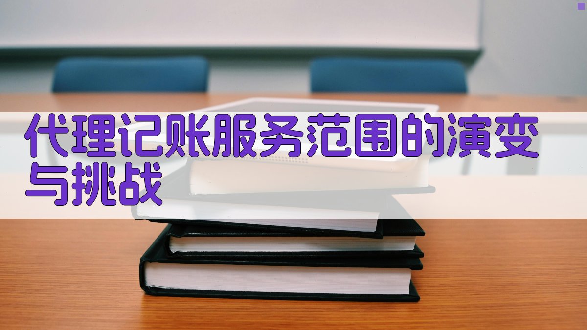 代理记账服务范围的演变与挑战 图1
