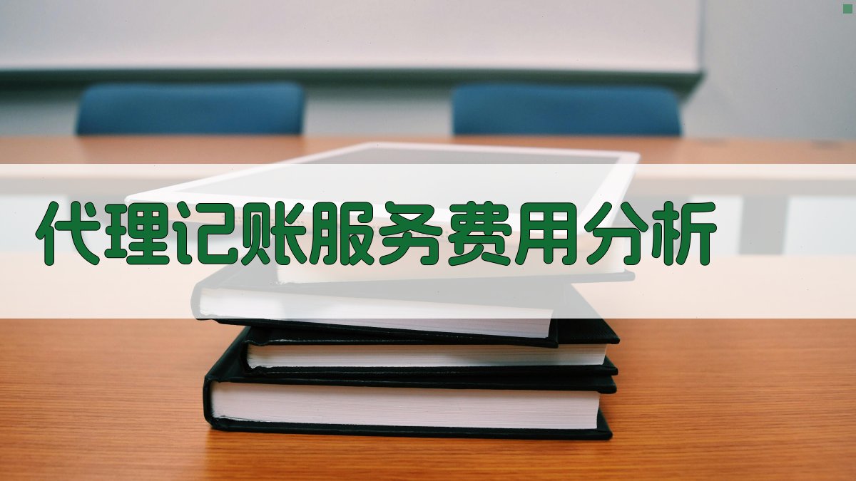 代理记账服务费用分析 图3