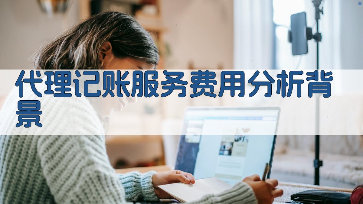 代理记账服务费用分析背景 图1