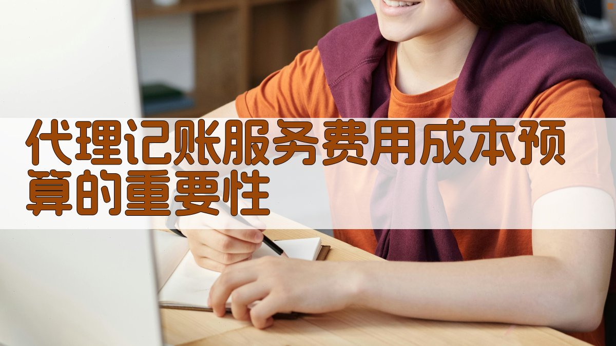 代理记账服务费用成本预算的重要性 图1
