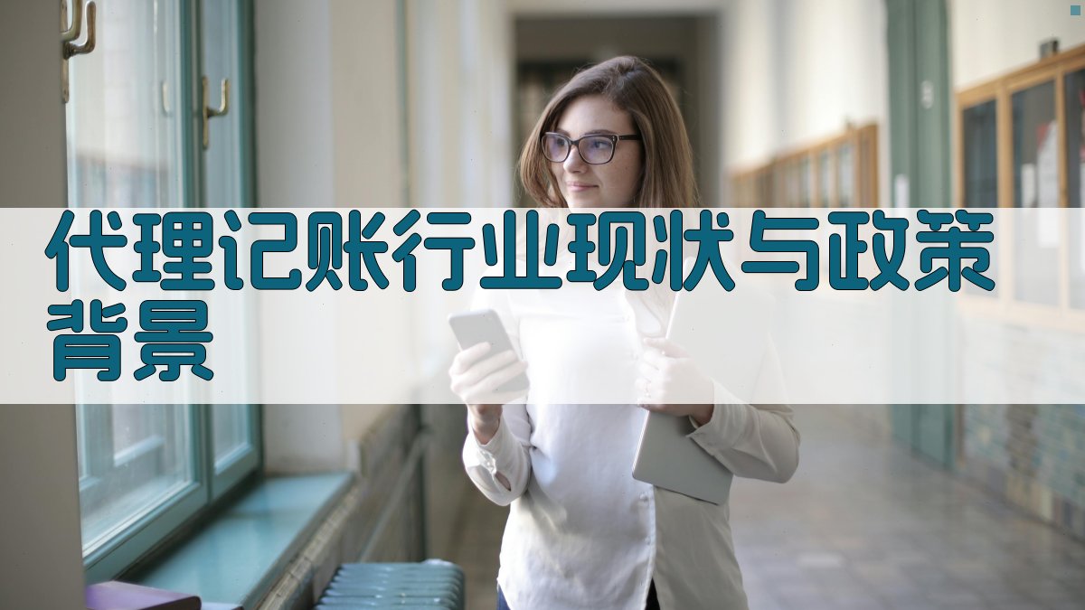 代理记账行业现状与政策背景 图1