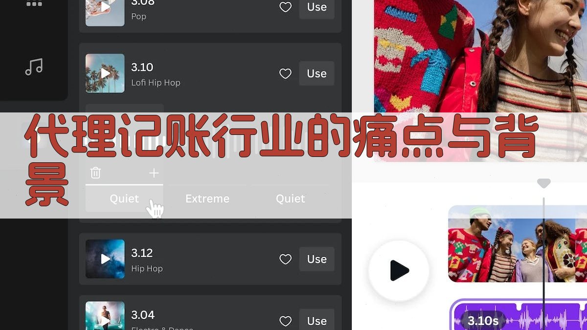 代理记账行业的痛点与背景 图1