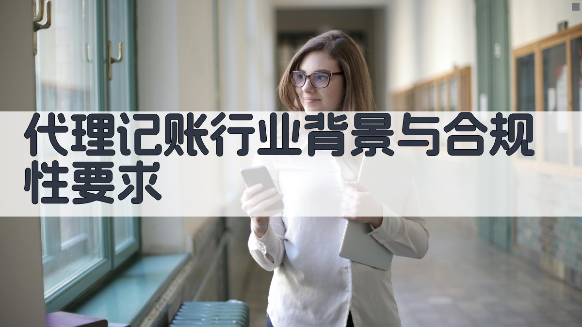 代理记账行业背景与合规性要求 图1
