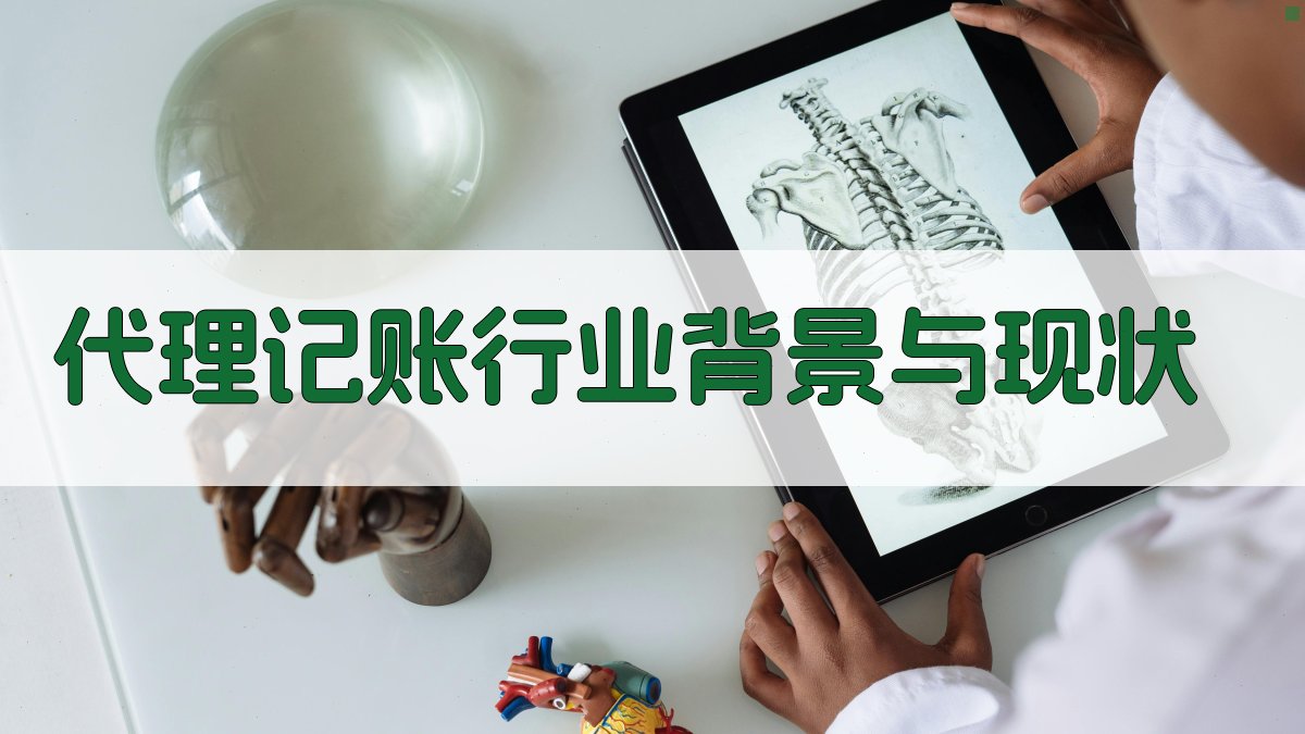 代理记账行业背景与现状 图1