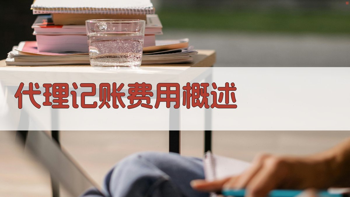 代理记账费用概述 图1
