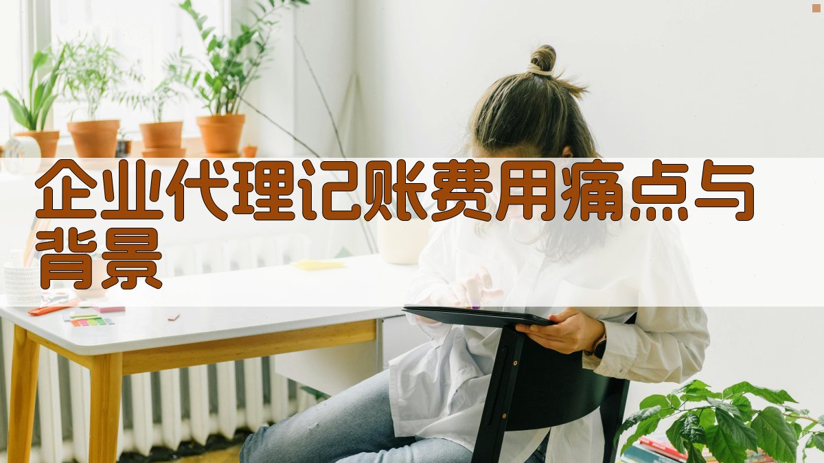 企业代理记账费用痛点与背景 图1