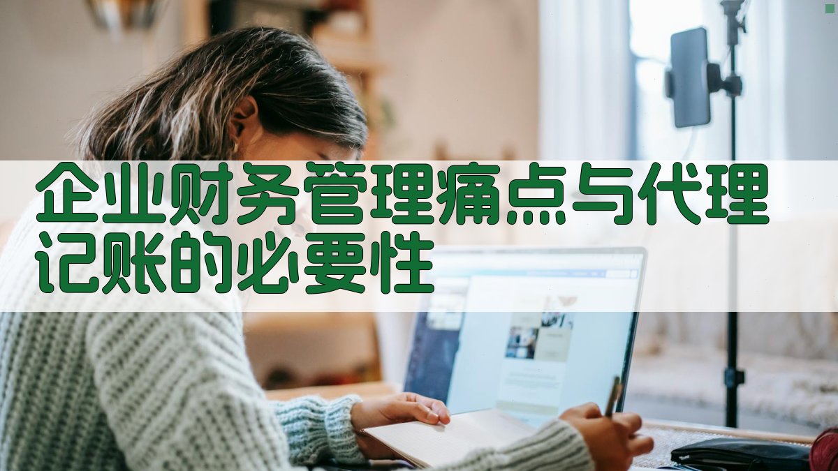 企业财务管理痛点与代理记账的必要性 图1