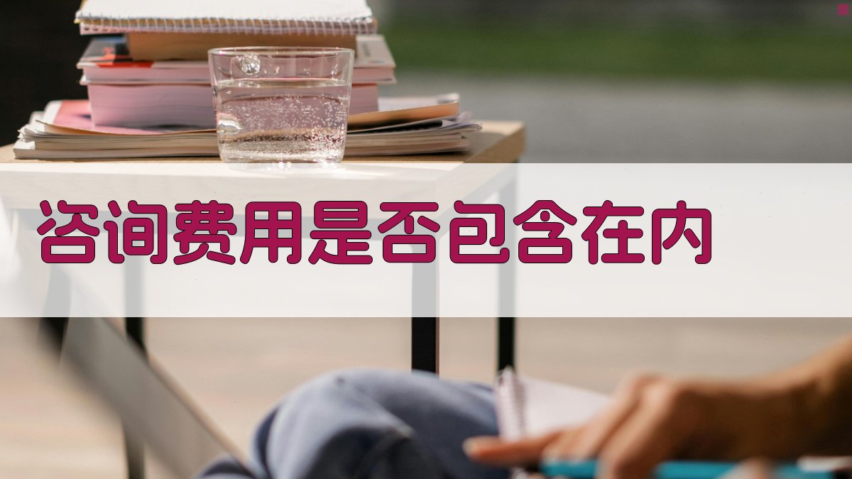 咨询费用是否包含在内 图3