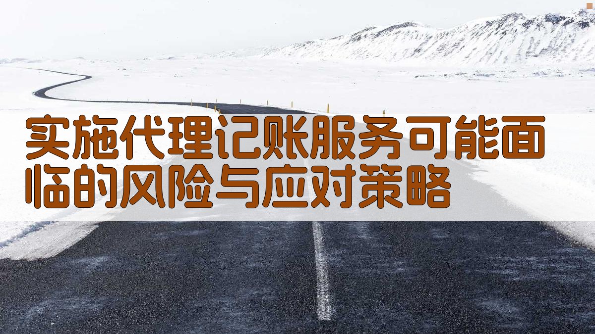 实施代理记账服务可能面临的风险与应对策略 图3