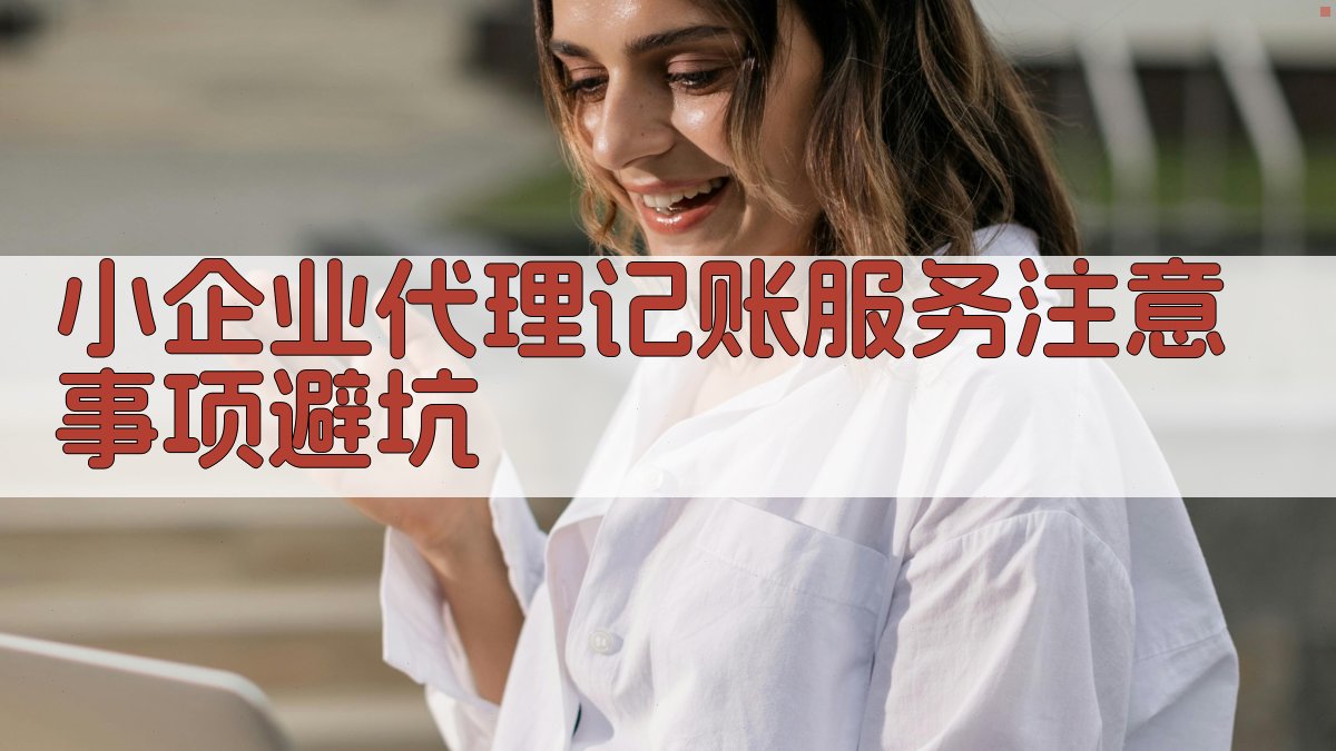 小企业代理记账服务注意事项/避坑 图3