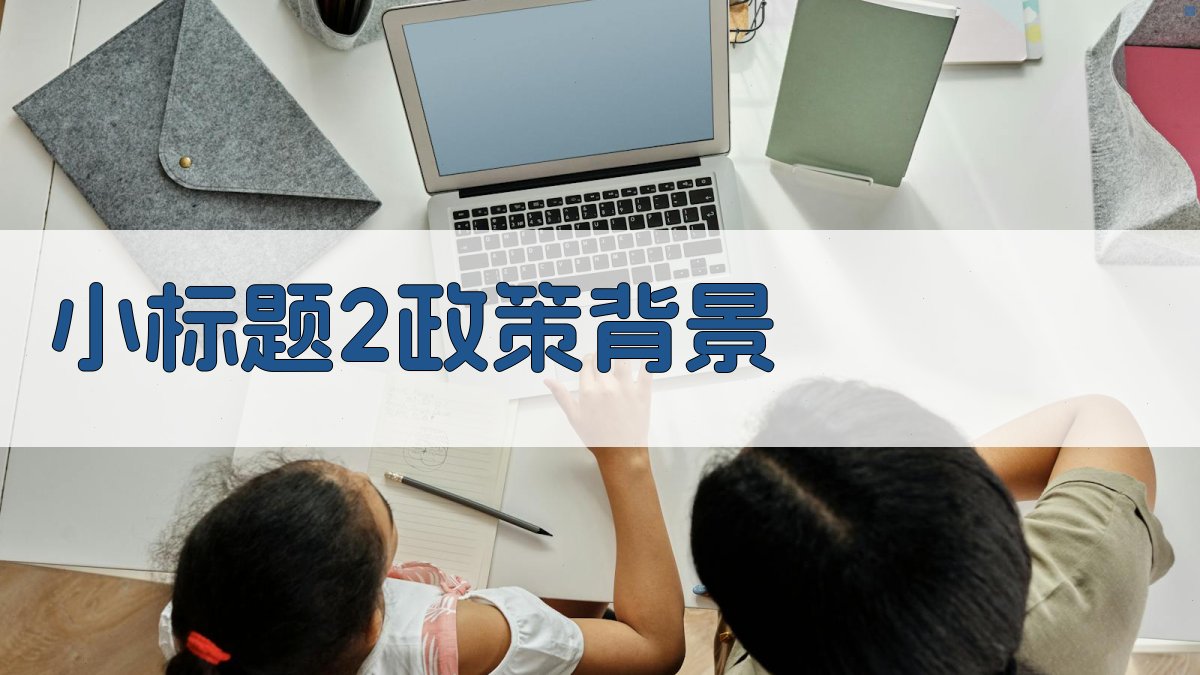 (小标题2：政策背景) 图1