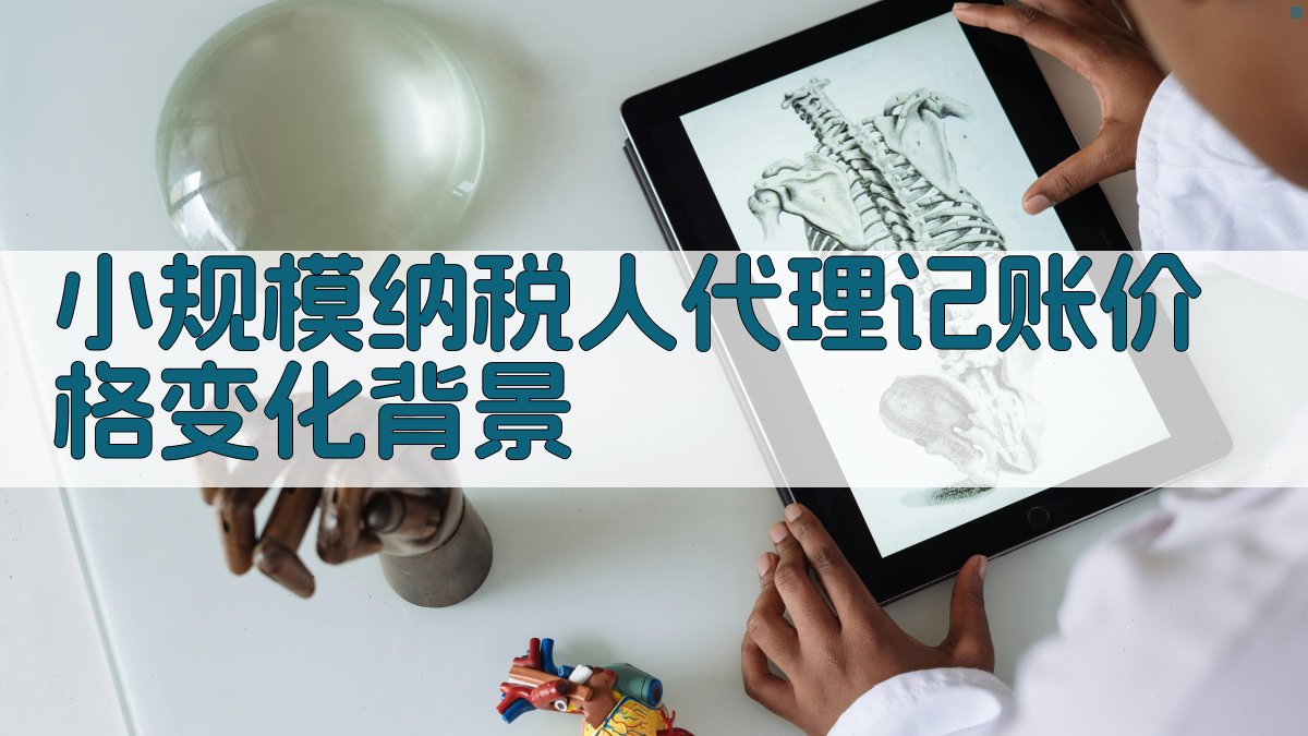小规模纳税人代理记账价格变化背景 图1