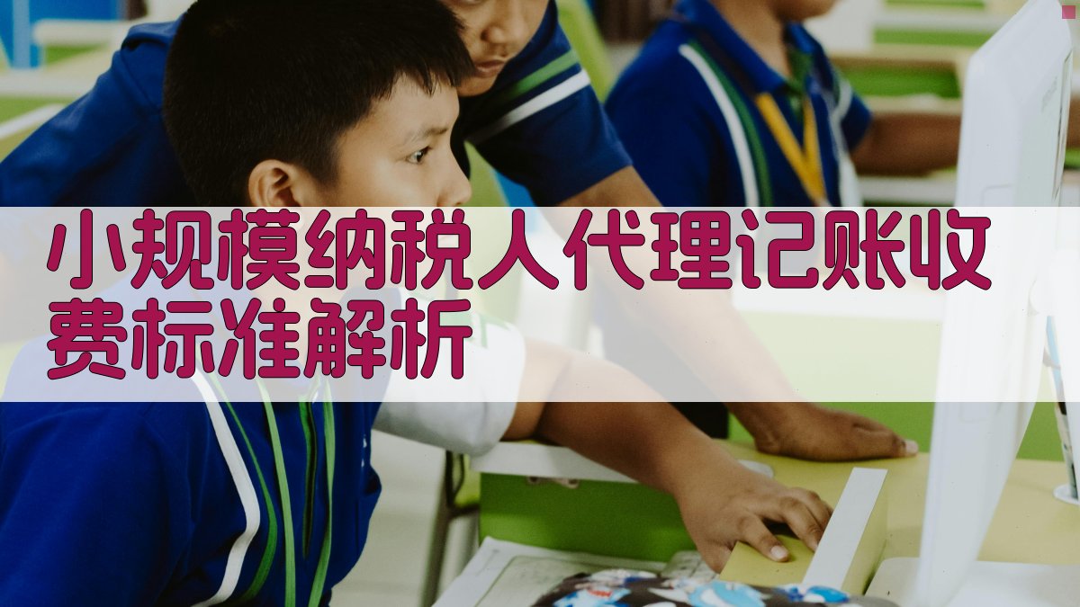 小规模纳税人代理记账收费标准解析 图2