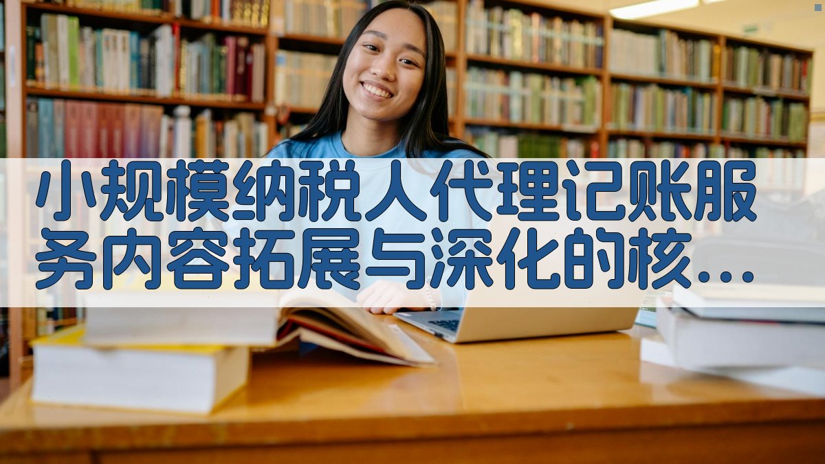 小规模纳税人代理记账服务内容拓展与深化的核心解析 图1