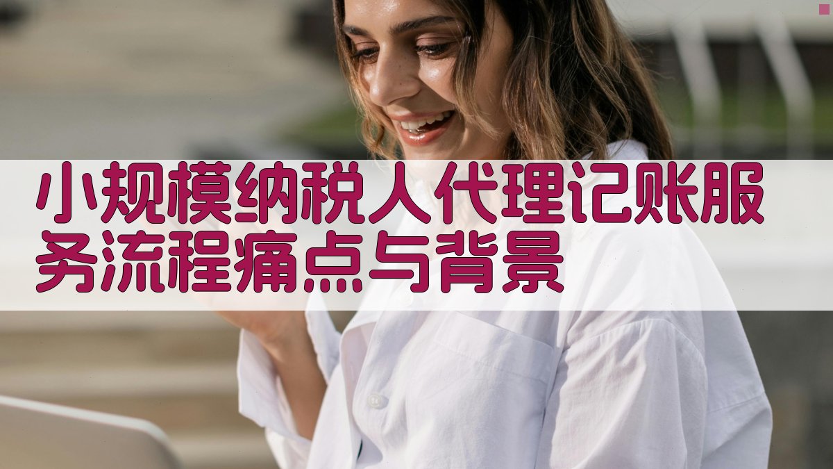 小规模纳税人代理记账服务流程痛点与背景 图1