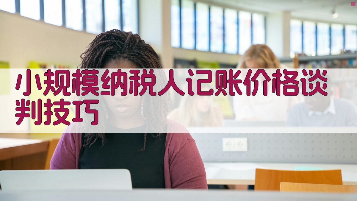 小规模纳税人记账价格谈判技巧 图3