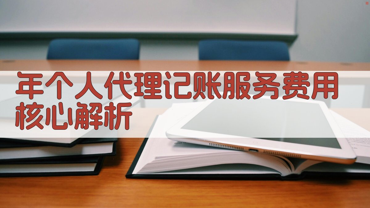 年个人代理记账服务费用核心解析 图2