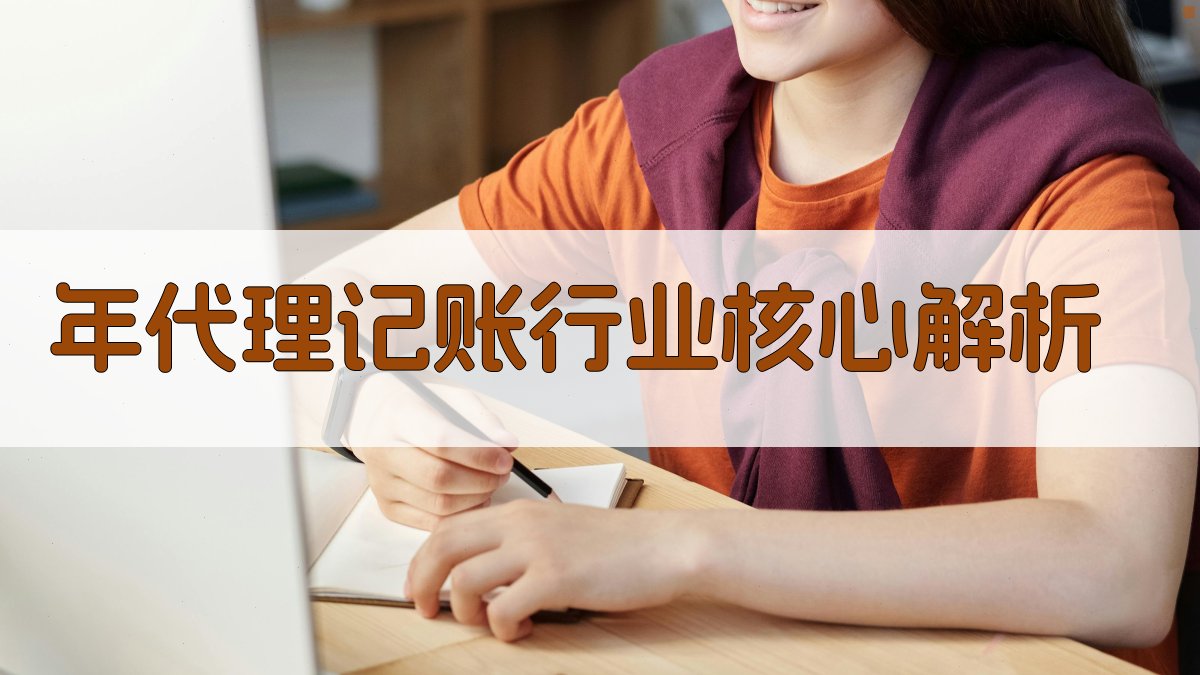 年代理记账行业核心解析 图2