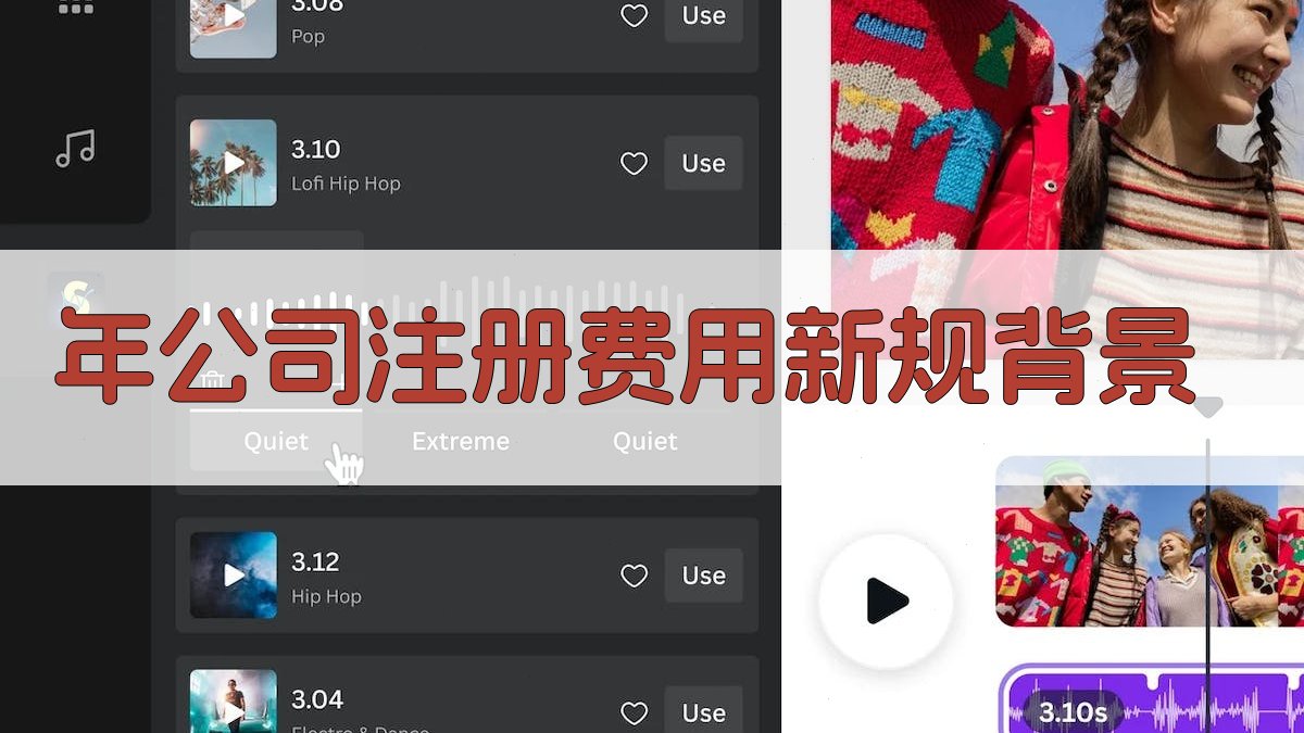 年公司注册费用新规背景 图1