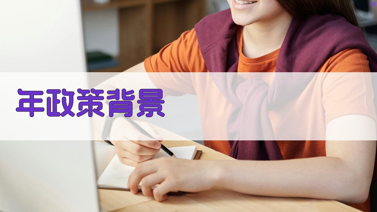 年政策背景 图1