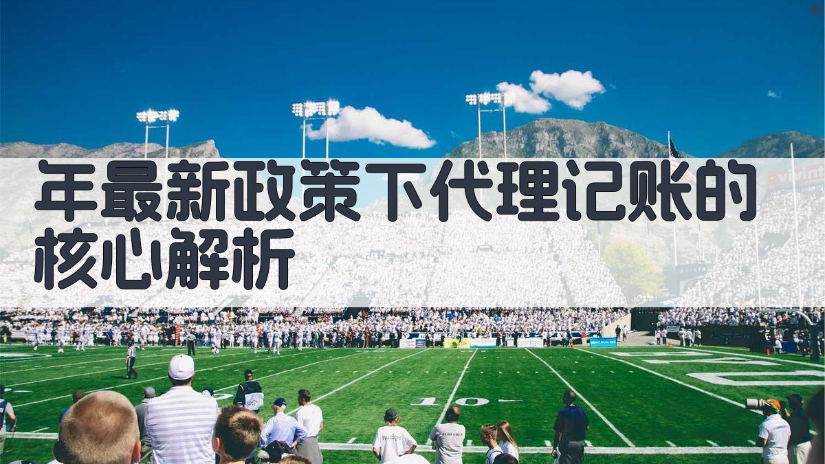 年最新政策下代理记账的核心解析 图1