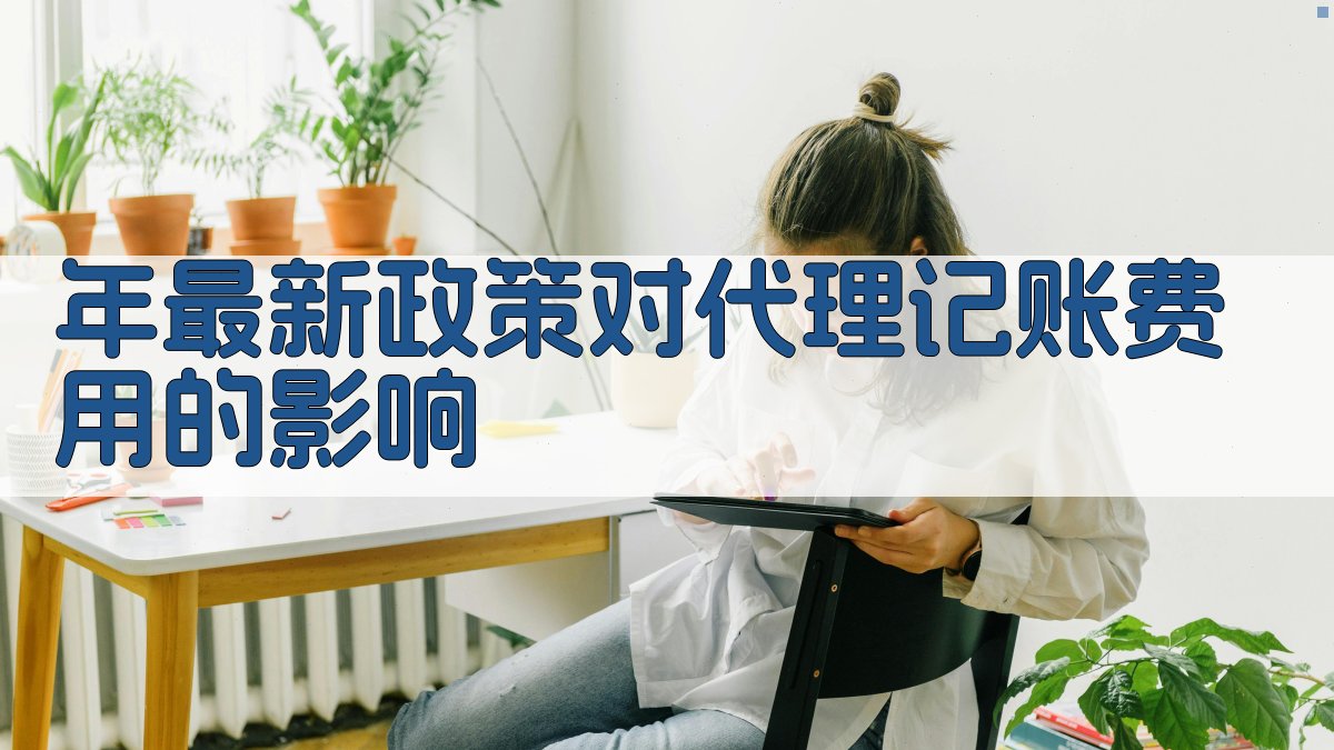 年最新政策对代理记账费用的影响 图4