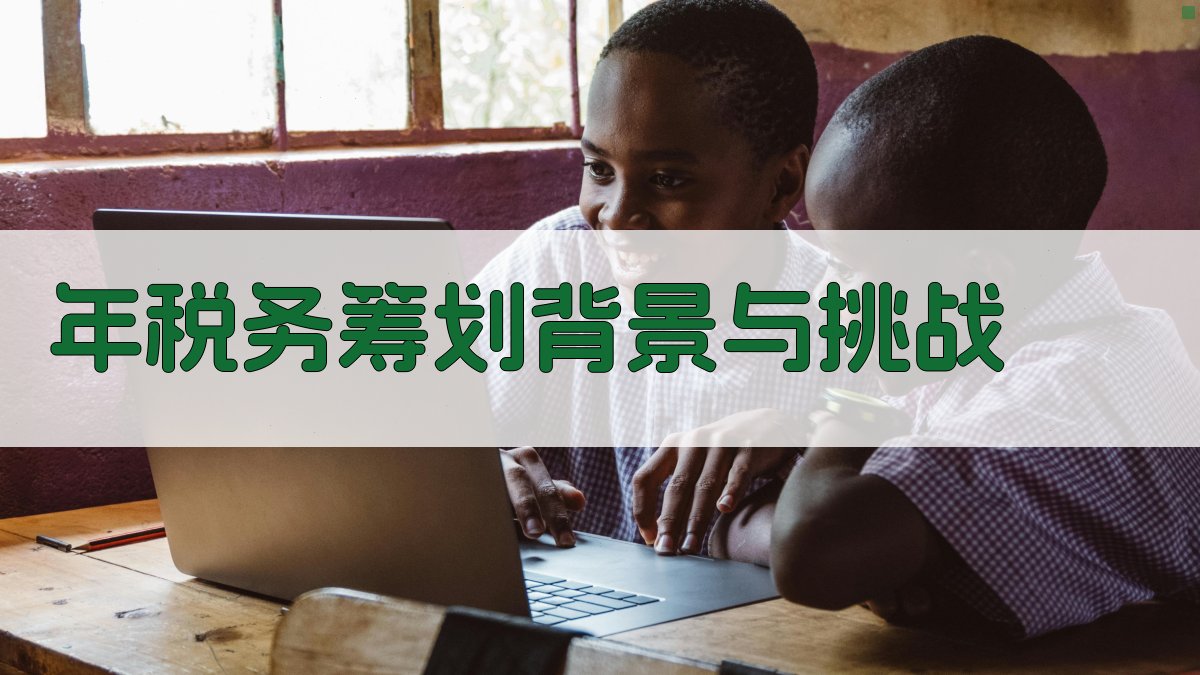 年税务筹划背景与挑战 图1