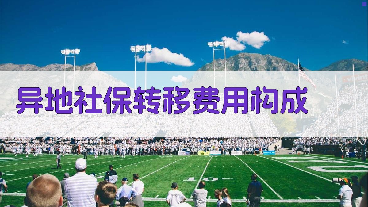 异地社保转移费用构成 图2