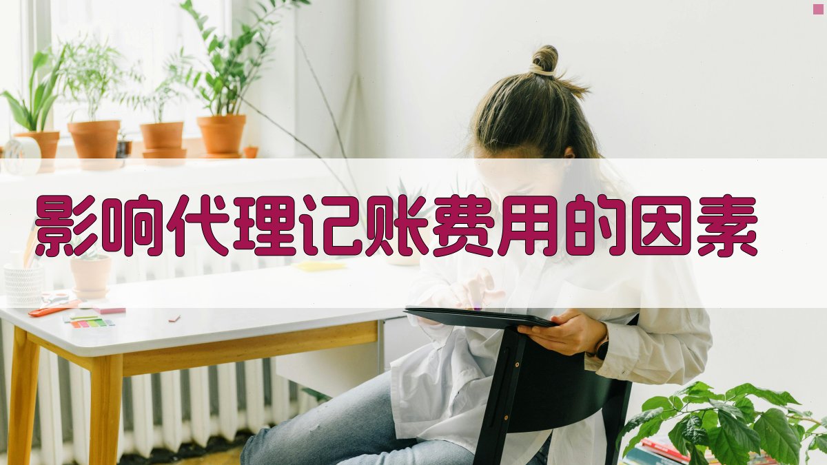 影响代理记账费用的因素 图1