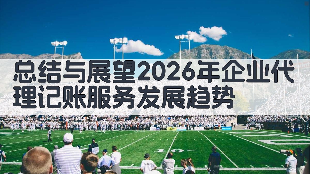 总结与展望：2026年企业代理记账服务发展趋势 图4
