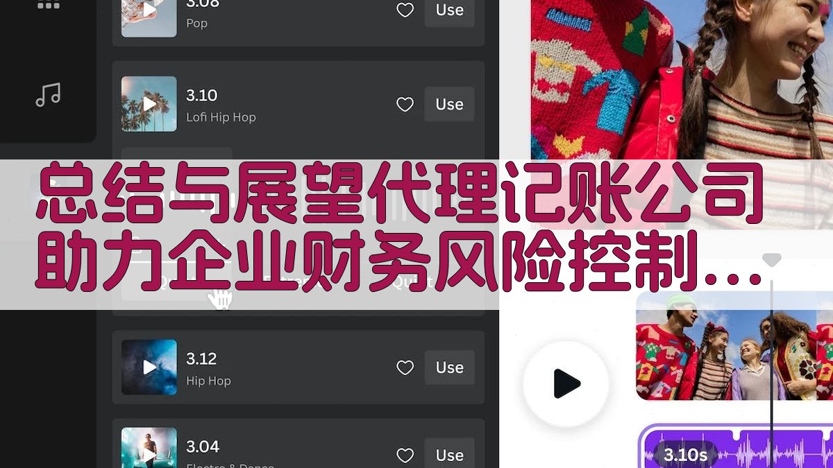 总结与展望：代理记账公司助力企业财务风险控制的新趋势 图5