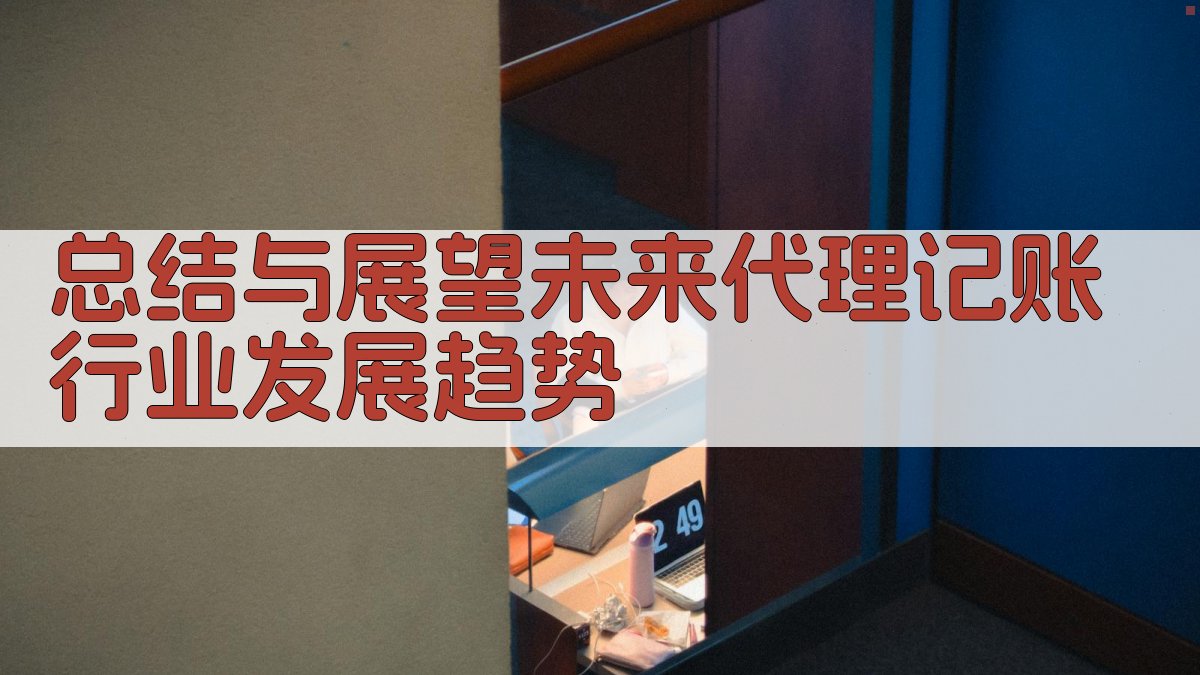 总结与展望：未来代理记账行业发展趋势 图5