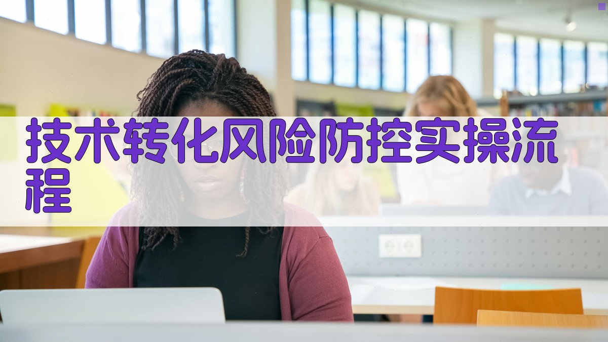 技术转化风险防控实操流程 图2