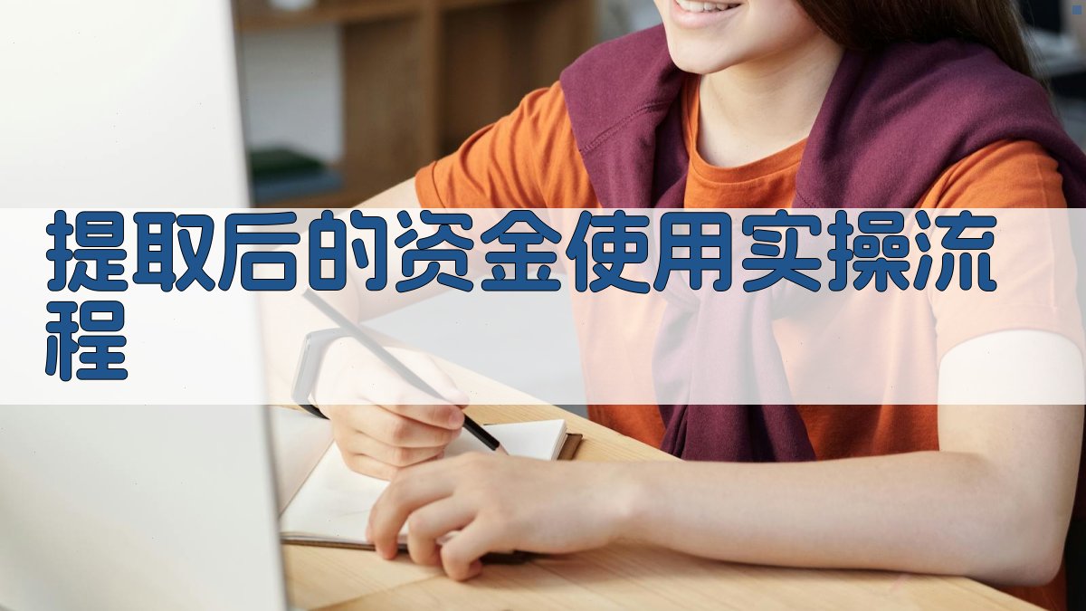 提取后的资金使用实操流程 图1