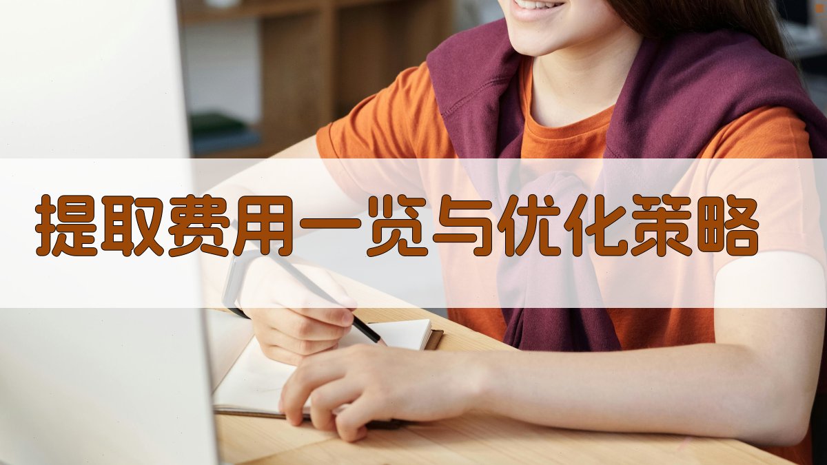 提取费用一览与优化策略 图3
