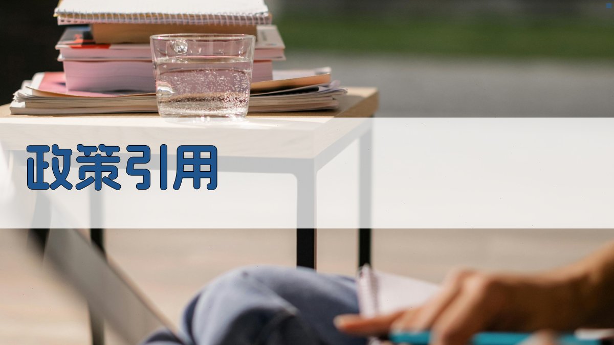政策引用 图2