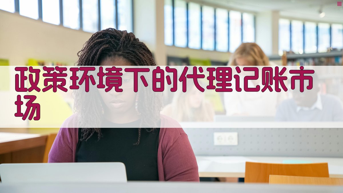 政策环境下的代理记账市场 图1