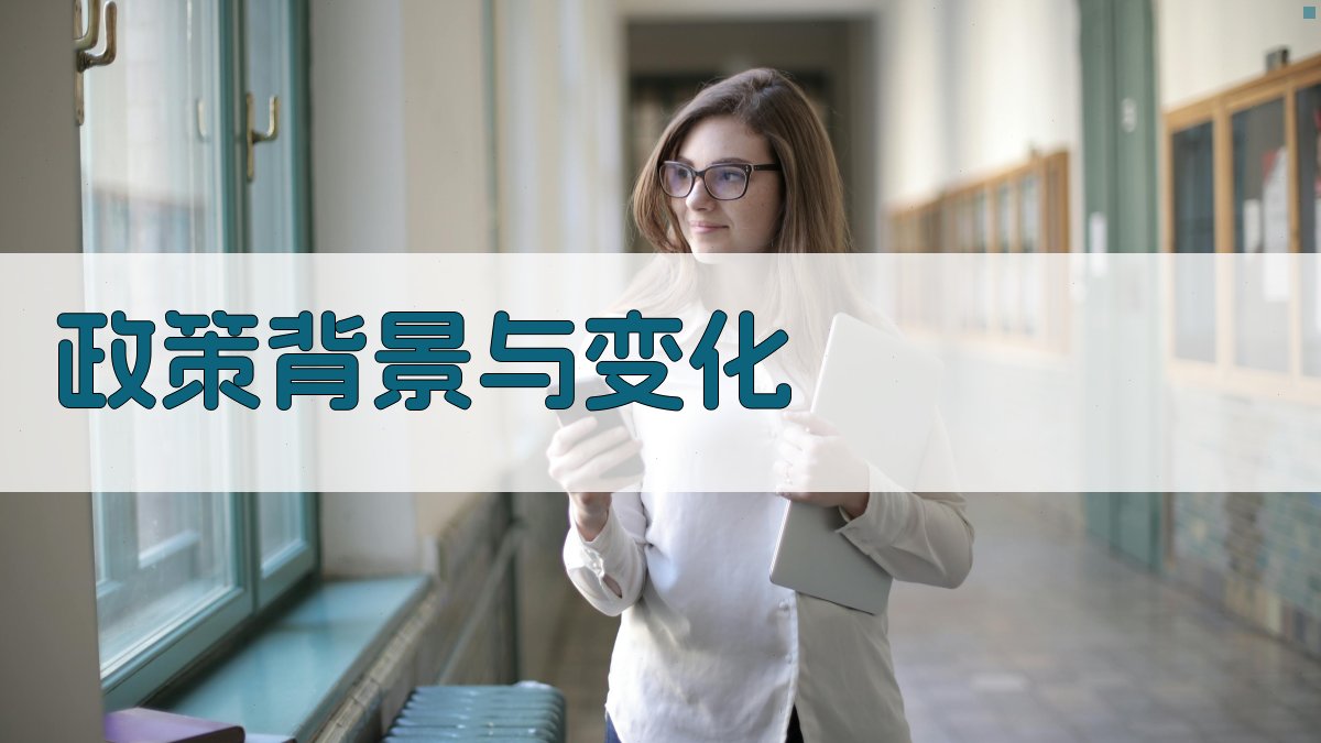政策背景与变化 图1