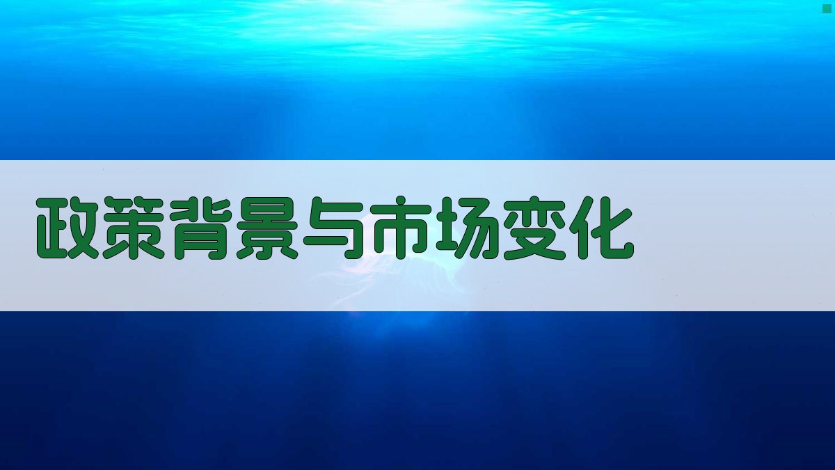 政策背景与市场变化 图1
