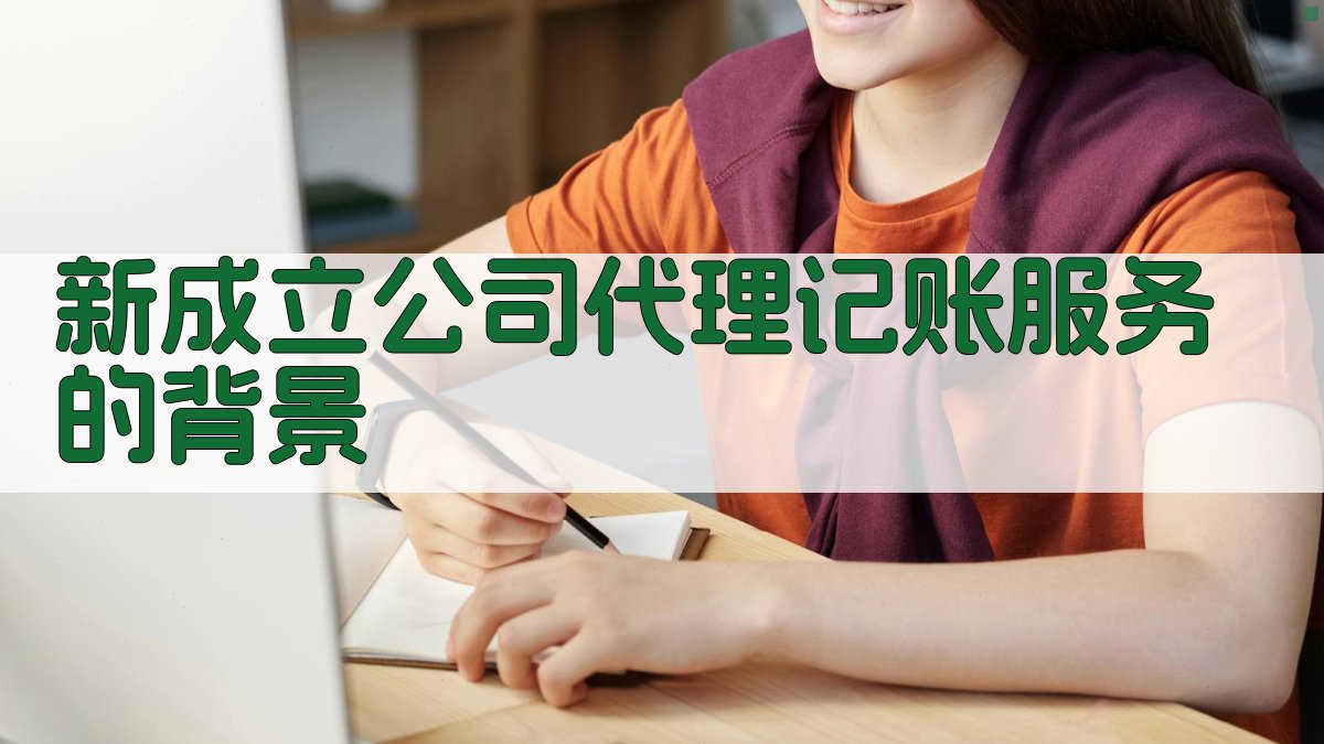 新成立公司代理记账服务的背景 图1