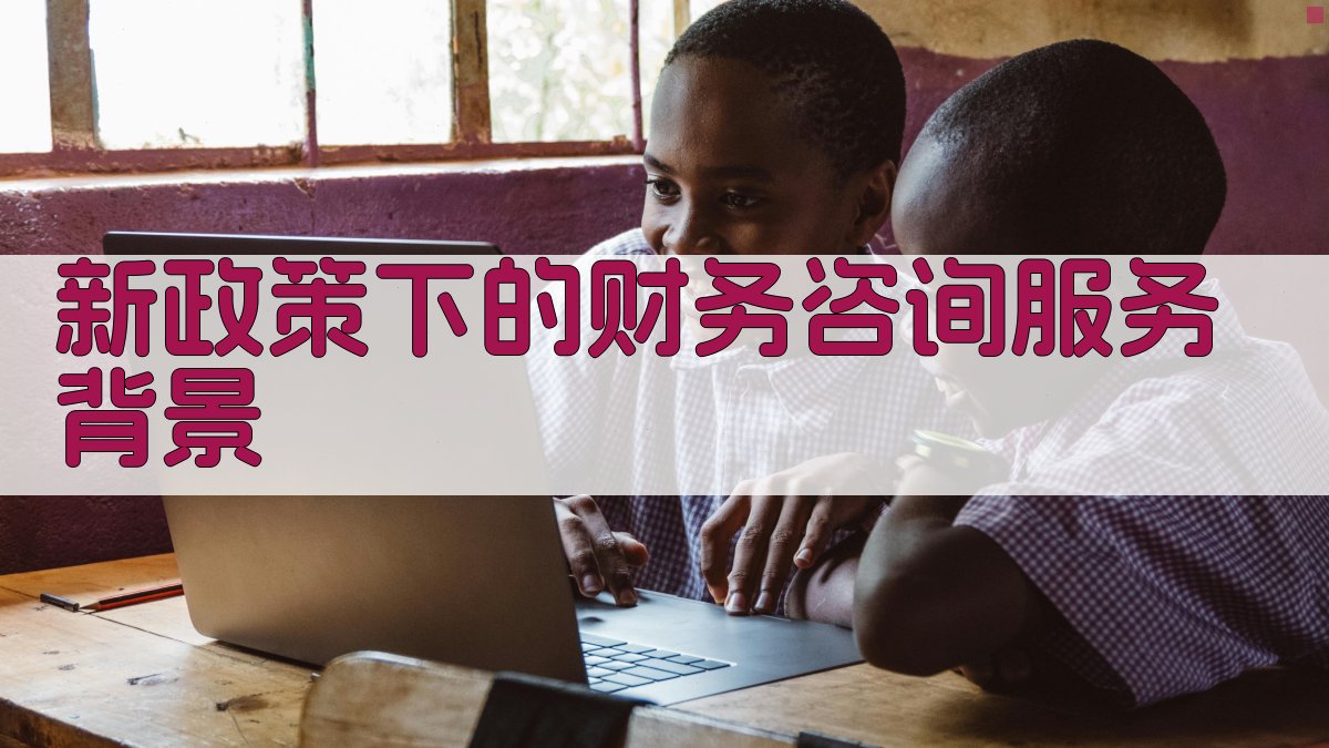 新政策下的财务咨询服务背景 图1