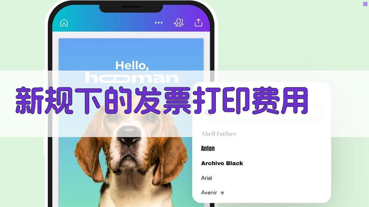 新规下的发票打印费用 图2