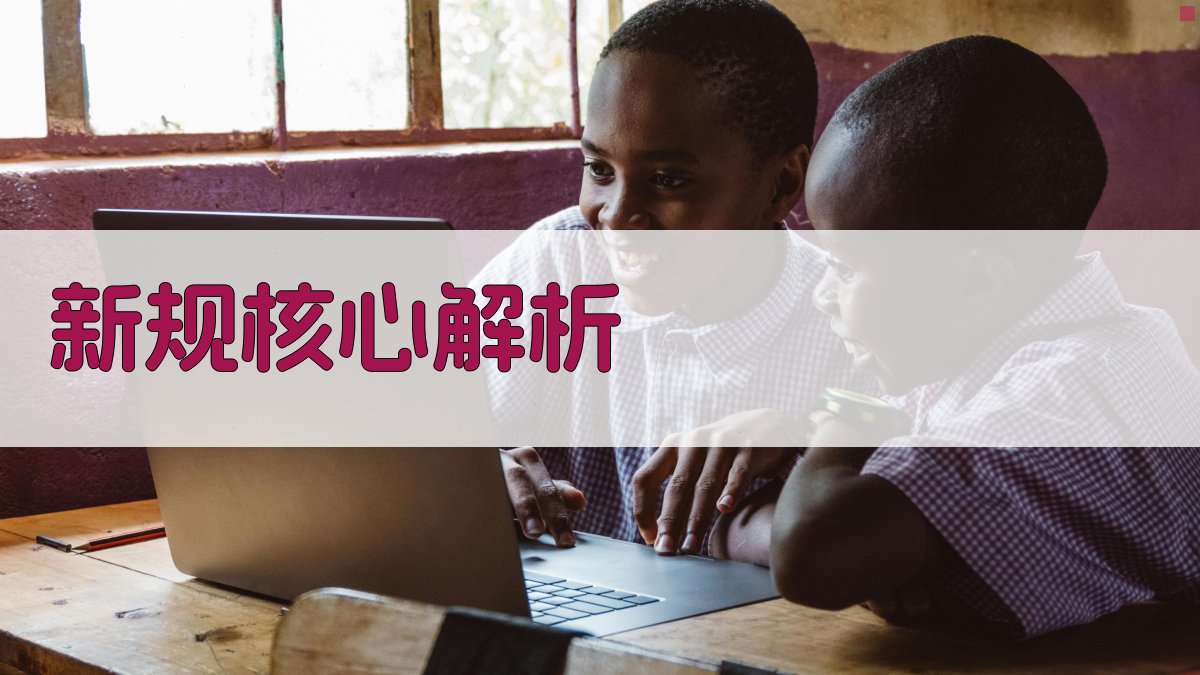 新规核心解析 图1